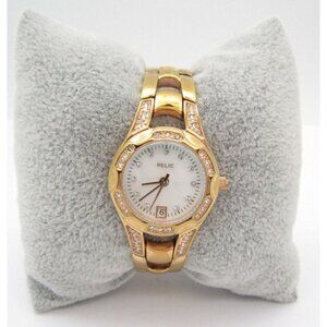 Women Relic Quartz WR Analog 27mm Dial Causal Round Watch (G72) ZR12067